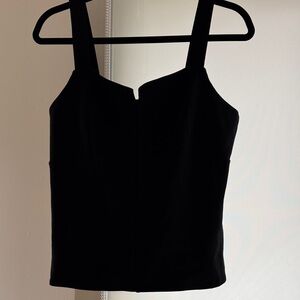 CAbi Black Crop Top